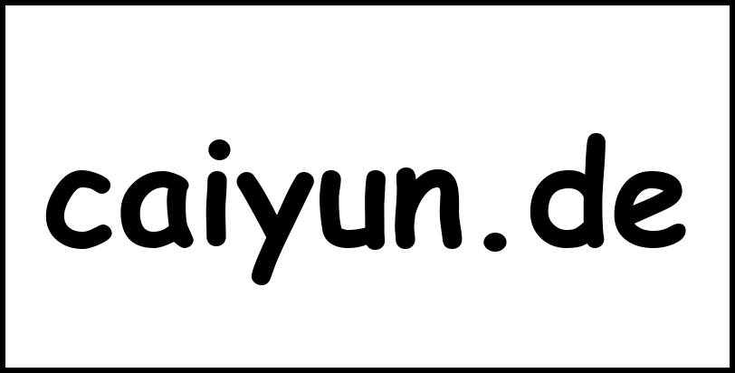 caiyun.de