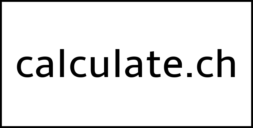 calculate.ch