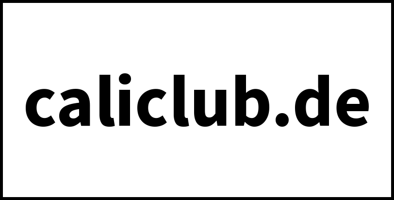 caliclub.de