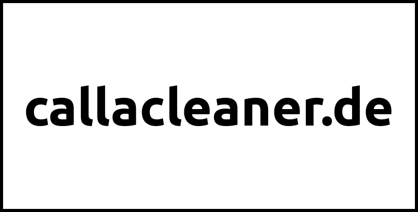 callacleaner.de