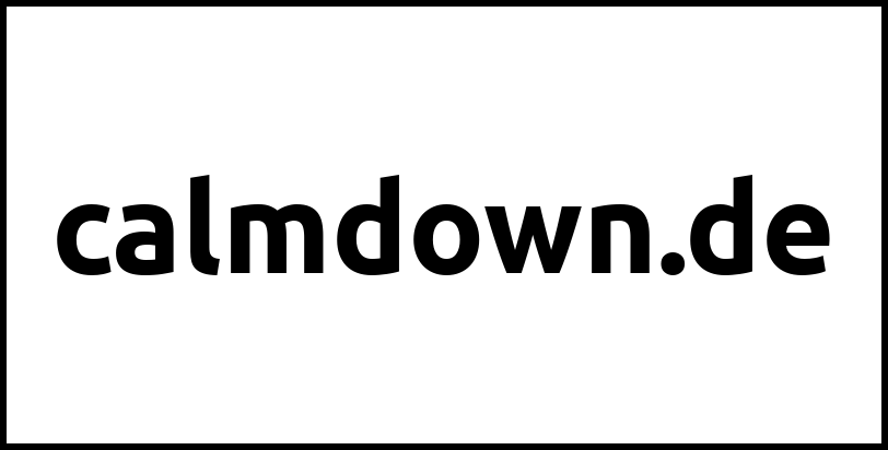 calmdown.de