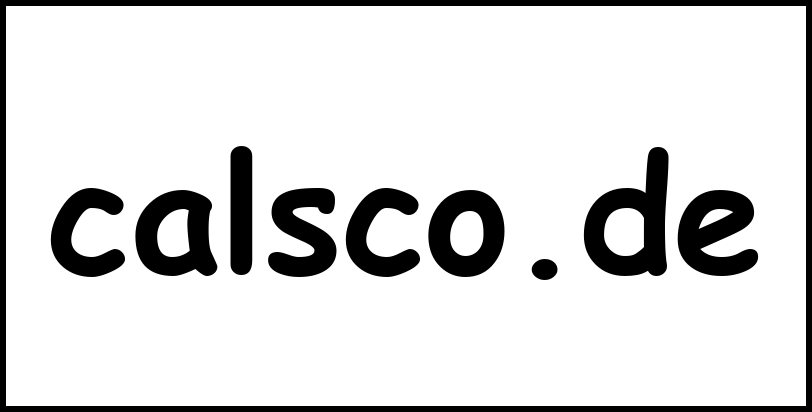 calsco.de