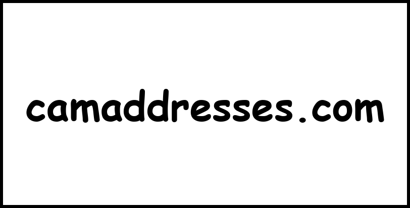 camaddresses.com