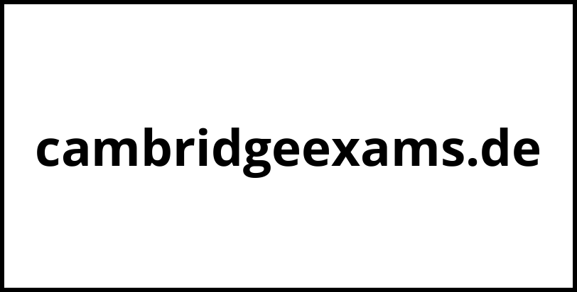 cambridgeexams.de