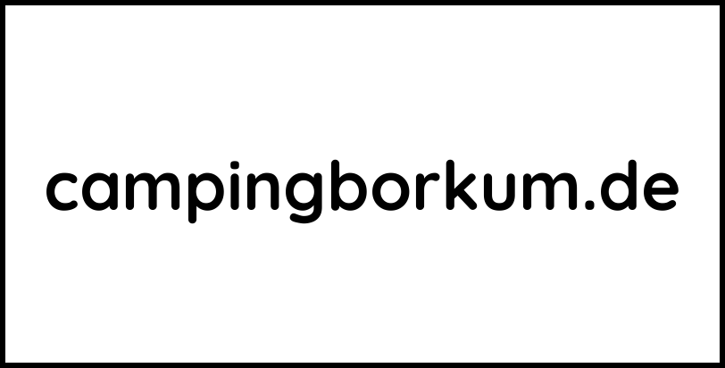 campingborkum.de