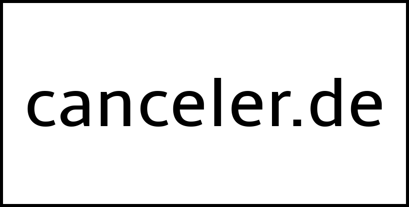 canceler.de