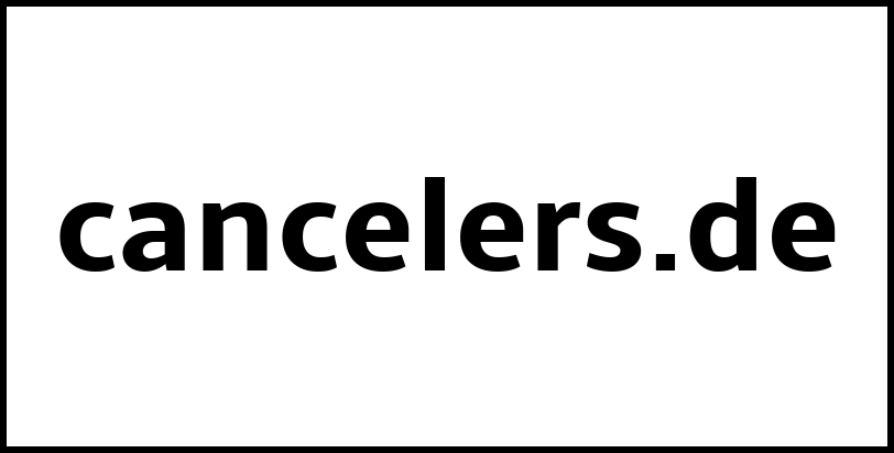 cancelers.de