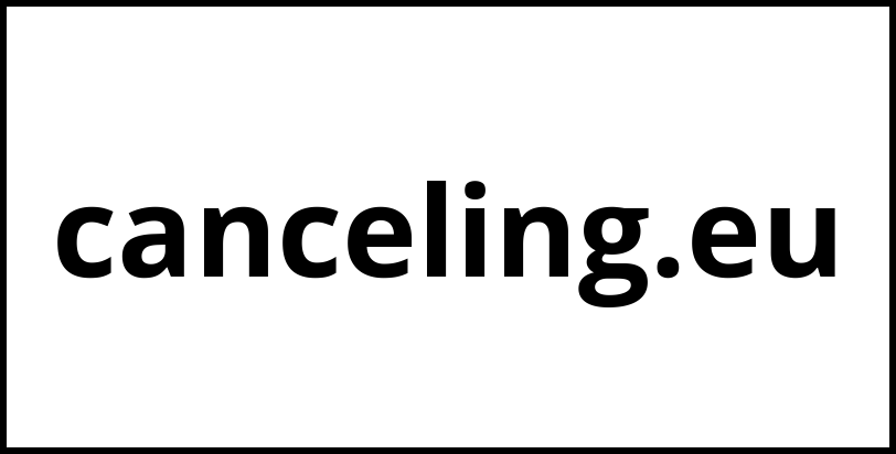 canceling.eu