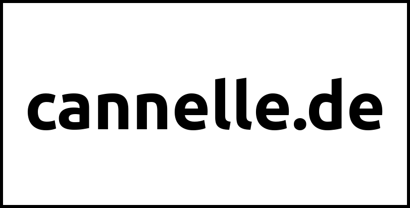 cannelle.de