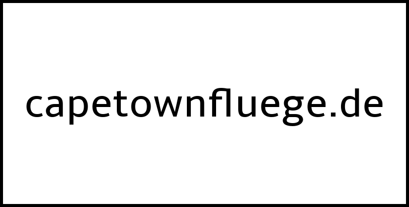 capetownfluege.de