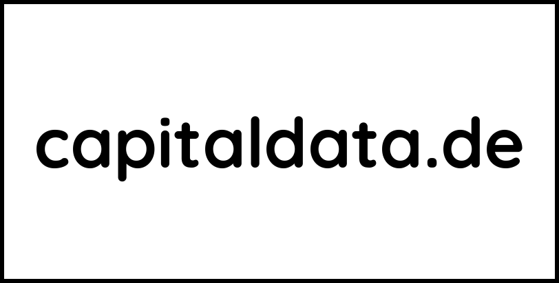 capitaldata.de