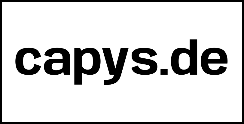 capys.de