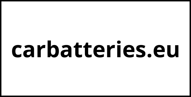 carbatteries.eu