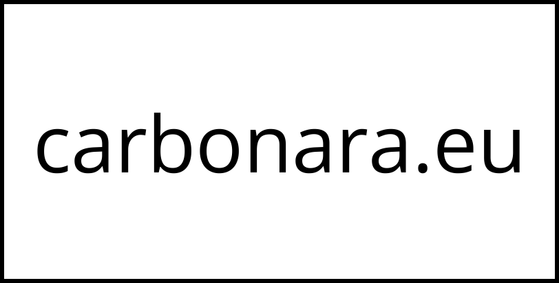 carbonara.eu