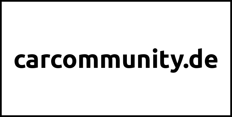 carcommunity.de