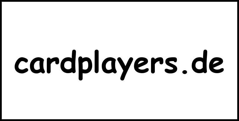 cardplayers.de