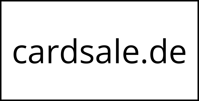 cardsale.de