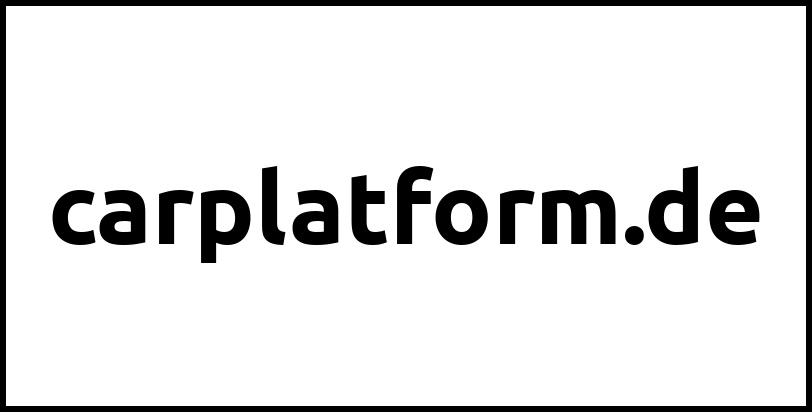 carplatform.de