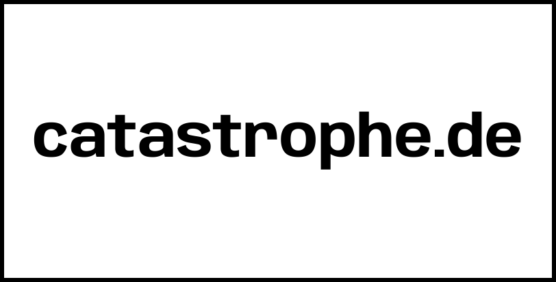 catastrophe.de