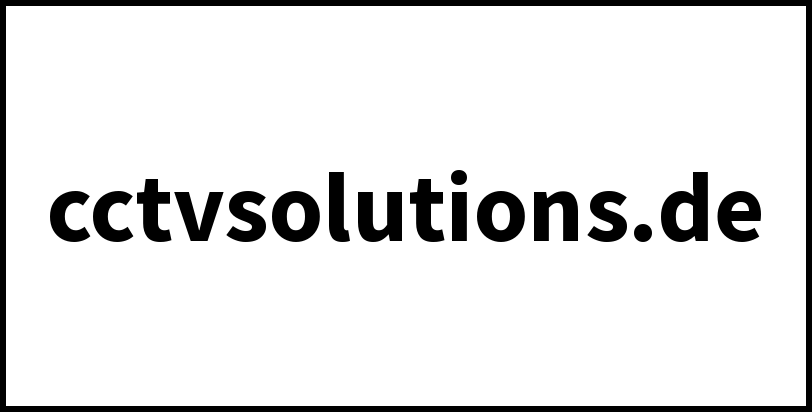 cctvsolutions.de