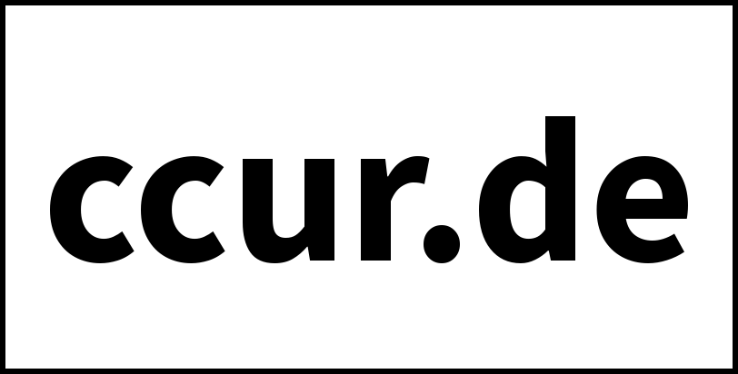 ccur.de