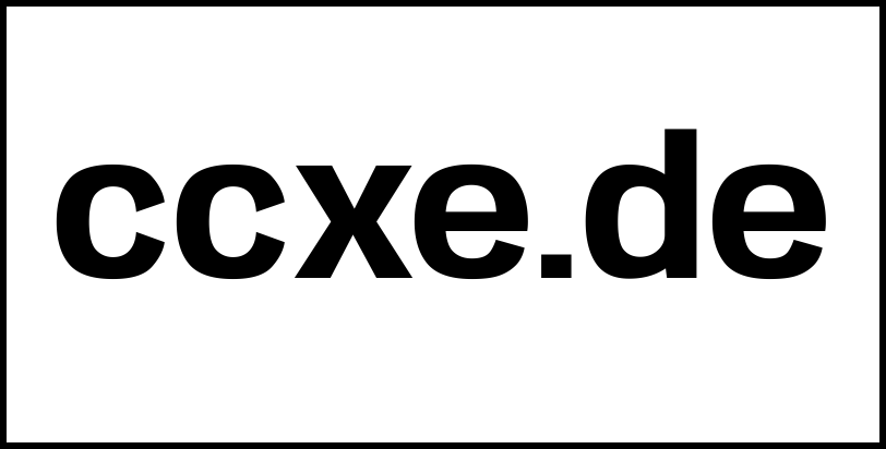 ccxe.de