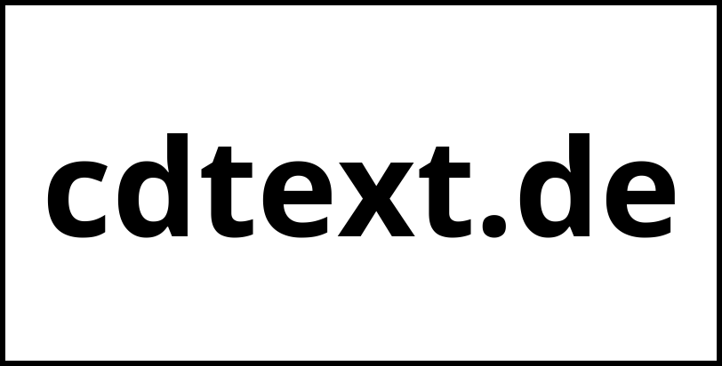 cdtext.de