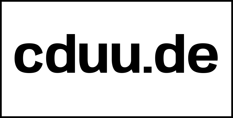 cduu.de