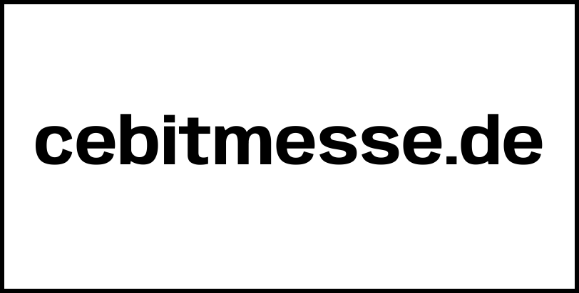 cebitmesse.de