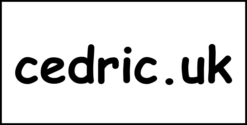 cedric.uk