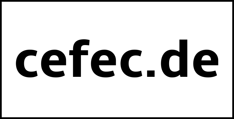 cefec.de