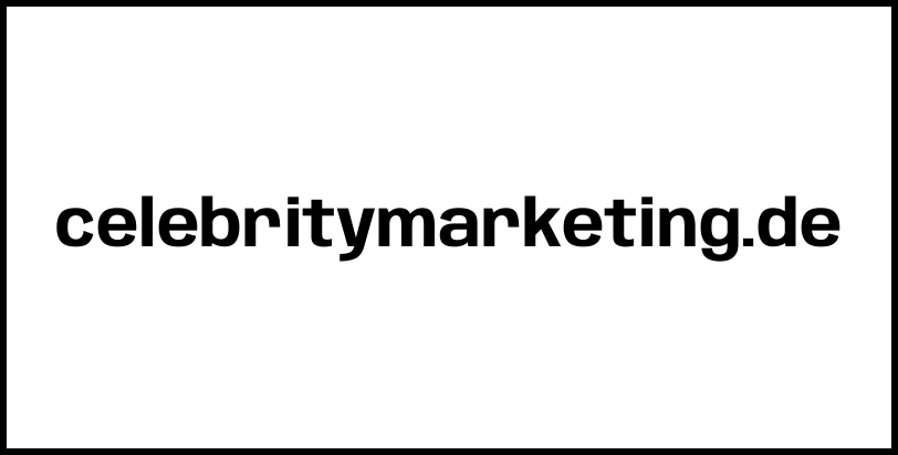 celebritymarketing.de