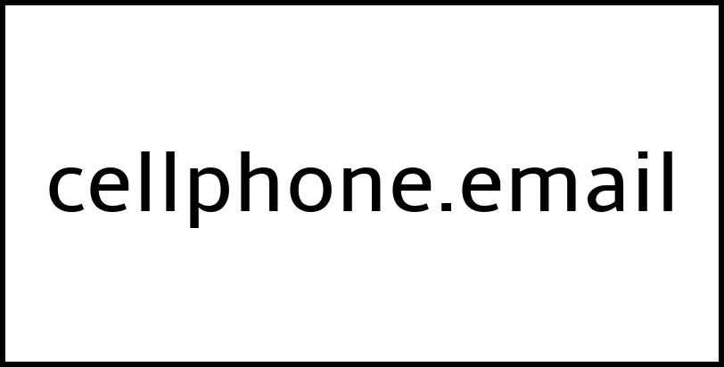 cellphone.email