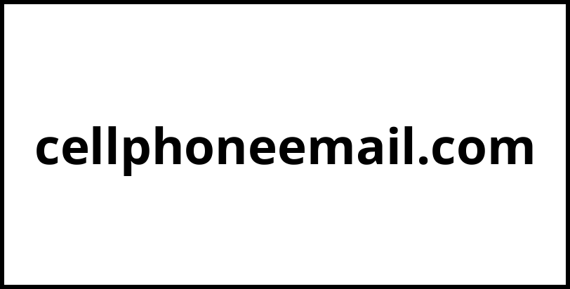 cellphoneemail.com