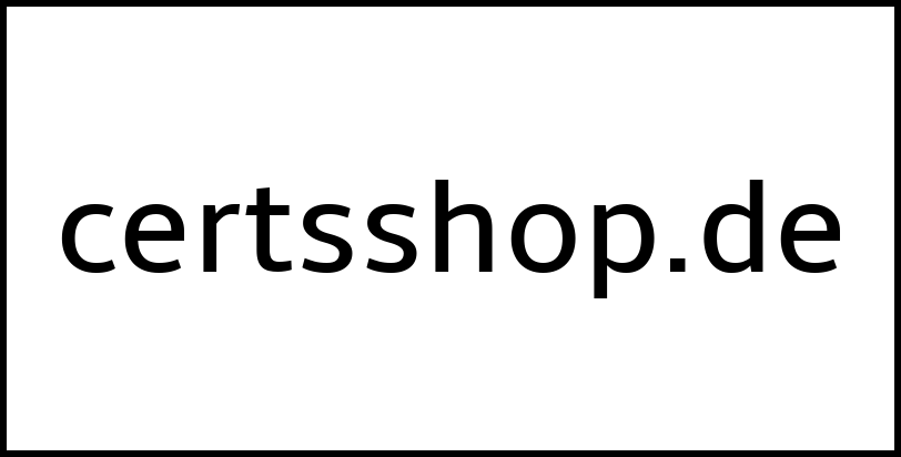 certsshop.de