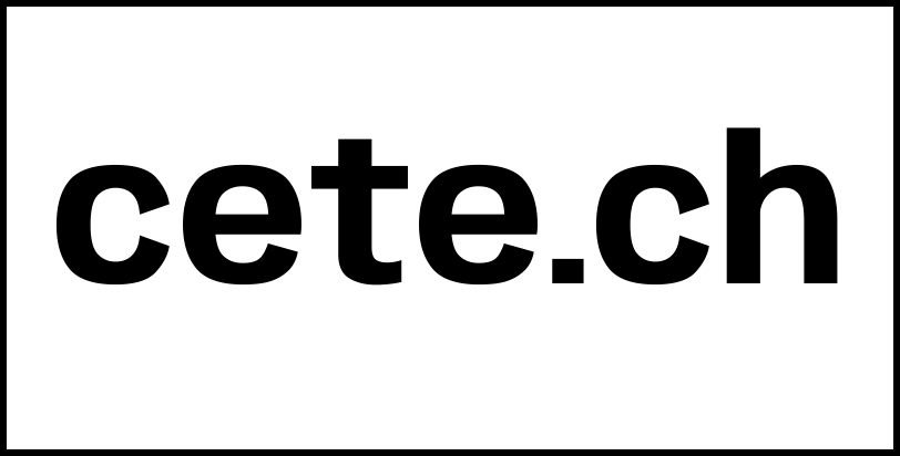 cete.ch