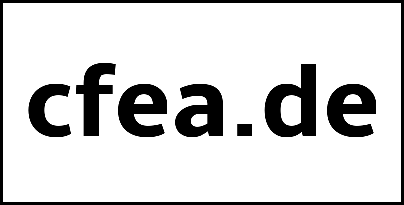 cfea.de