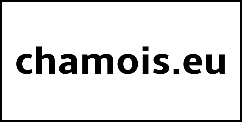 chamois.eu