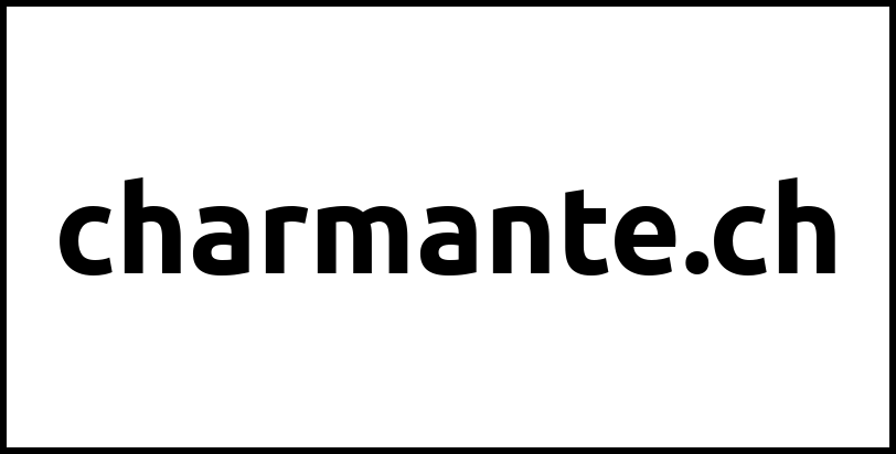charmante.ch