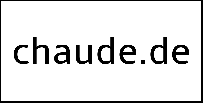chaude.de
