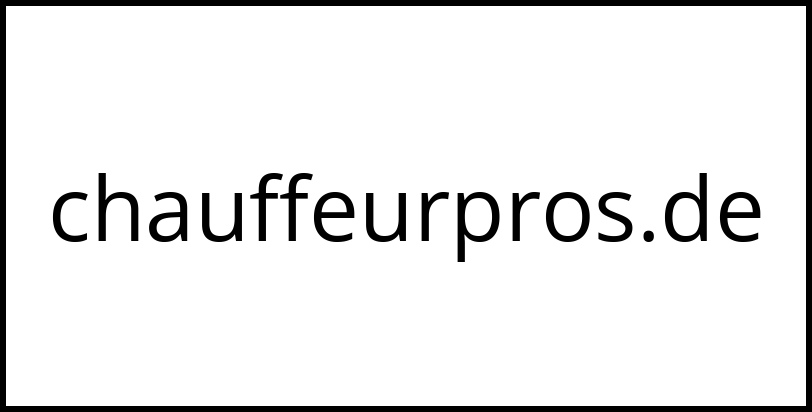 chauffeurpros.de