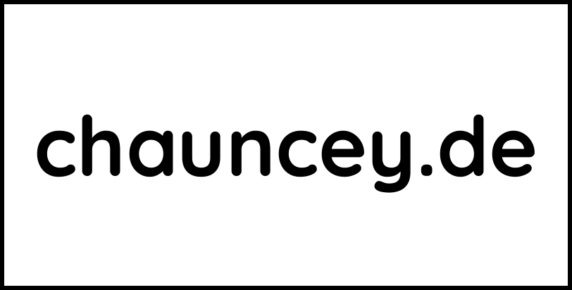 chauncey.de