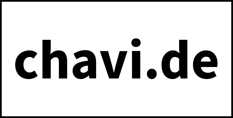 chavi.de
