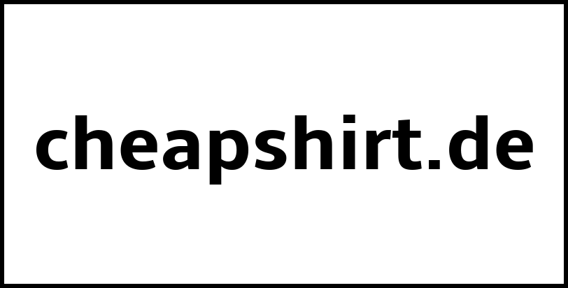 cheapshirt.de