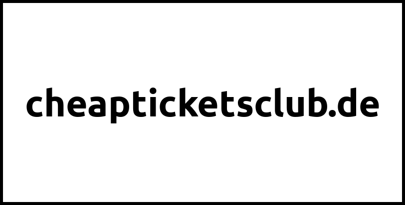 cheapticketsclub.de