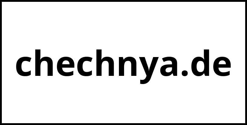 chechnya.de