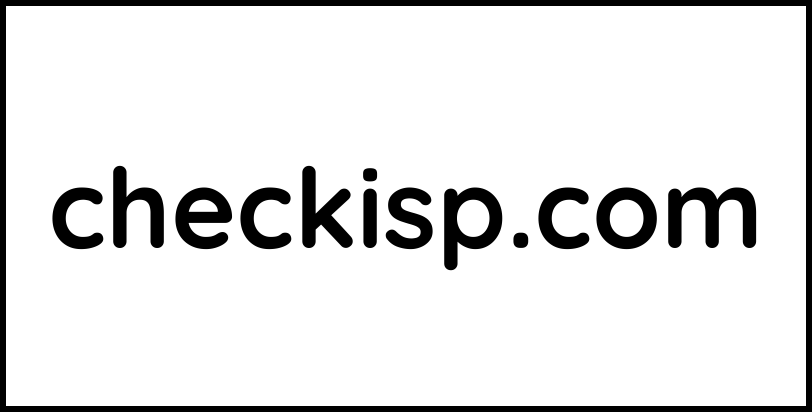 checkisp.com