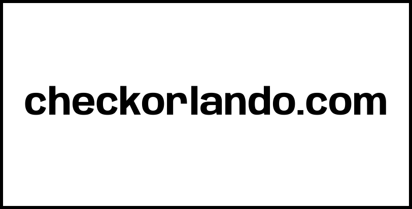 checkorlando.com