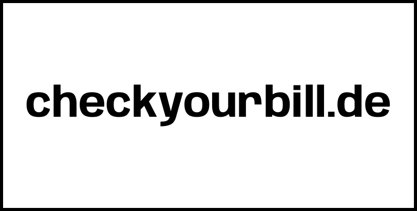 checkyourbill.de