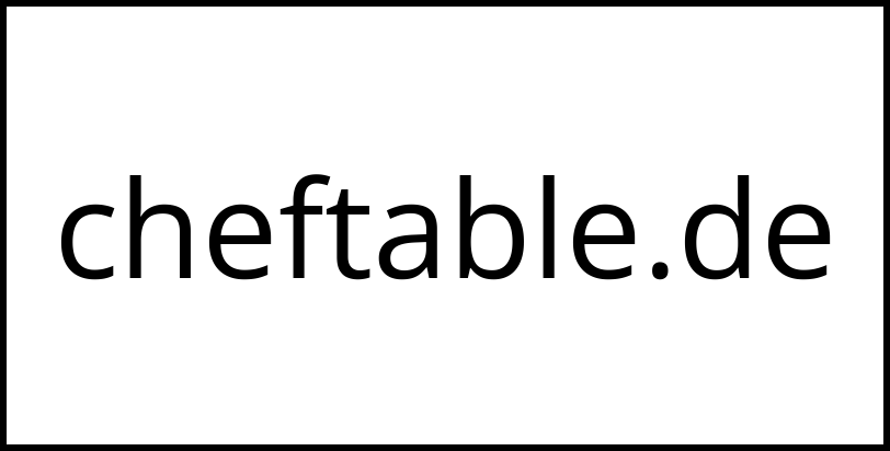 cheftable.de